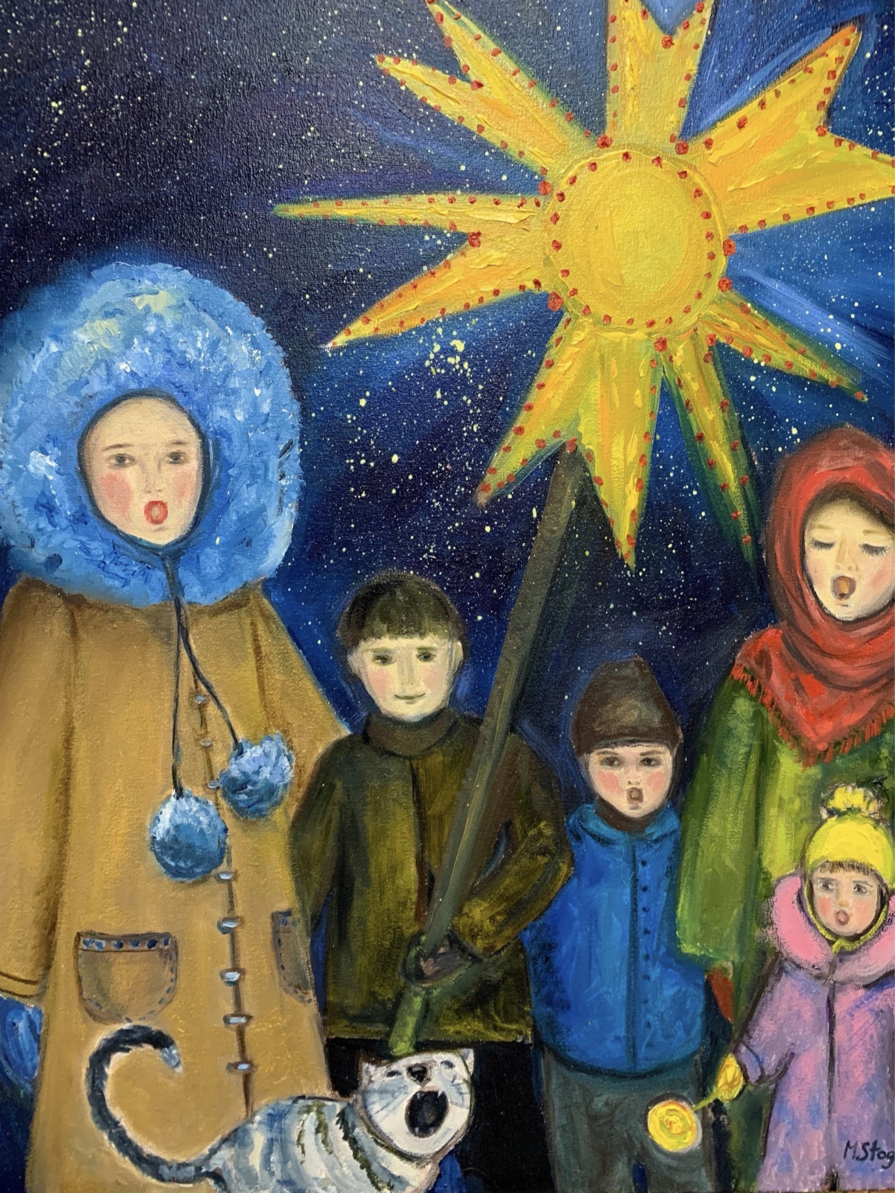 Ukrainian Christmas by Marina Stognieva